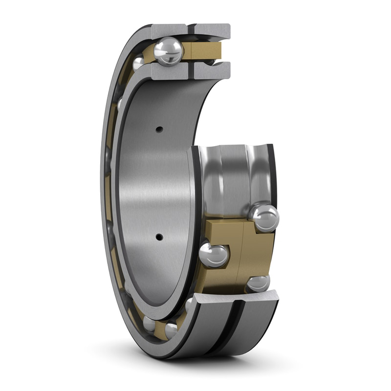 Large size self-aligning ball bearing