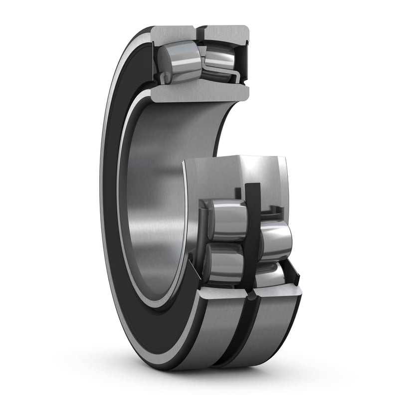 Sealed self-aligning roller bearing