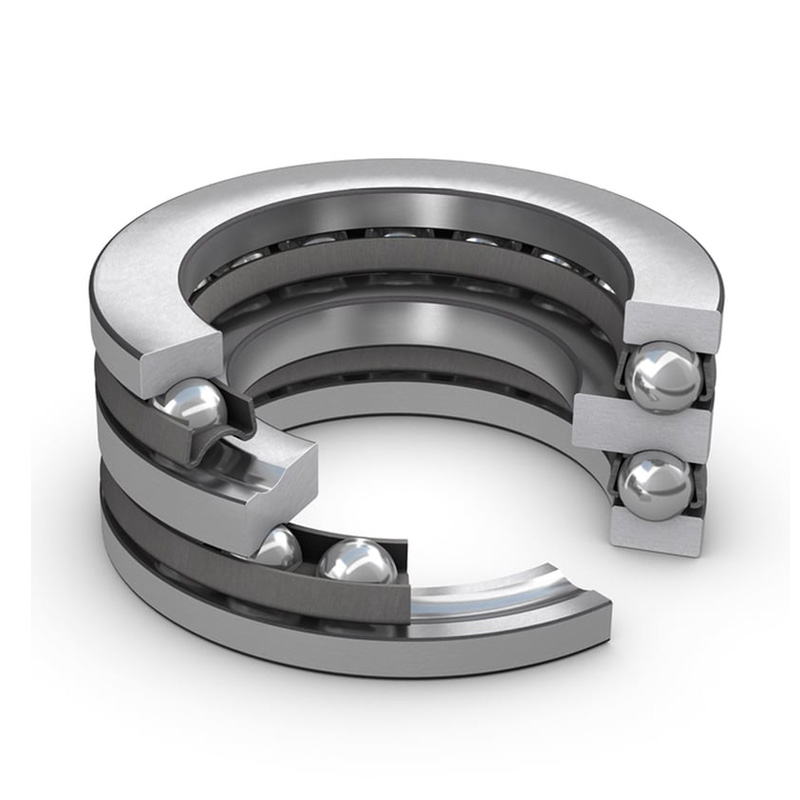 Two-way thrust ball bearing